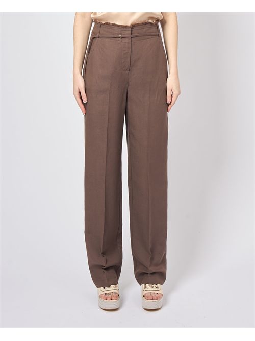 Patrizia Pepe women's trousers with belt PATRIZIA PEPE | 2P1659-A052B825